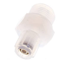 6x4mm & G3/8'' PFA Straight Cutting Fitting with Male Threads 10 bar