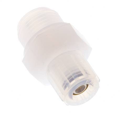 8x6mm & G1/2'' PFA Straight Cutting Fitting with Male Threads 10 bar