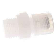 12x9mm & G1/2'' PFA Straight Cutting Fitting with Male Threads 10 bar