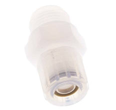 12x9mm & G1/2'' PFA Straight Cutting Fitting with Male Threads 10 bar