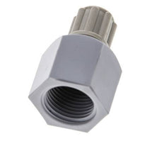6x4mm & G3/8'' PA Straight Compression Fitting with Female Threads 10 bar [2 Pieces]