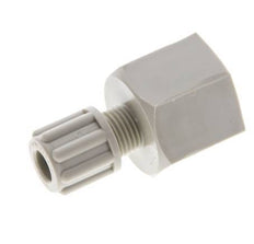 6x4mm & G3/8'' PP Straight Compression Fitting with Female Threads 10 bar