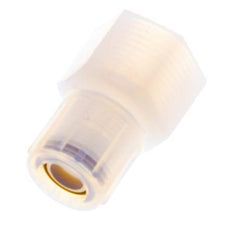 12x10mm & G1/2'' PFA Straight Cutting Fitting with Female Threads 10 bar