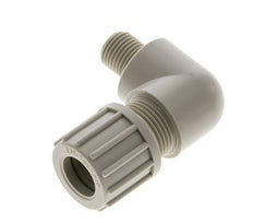14x12mm & G1/4'' PP Elbow Compression Fitting with Male Threads 10 bar