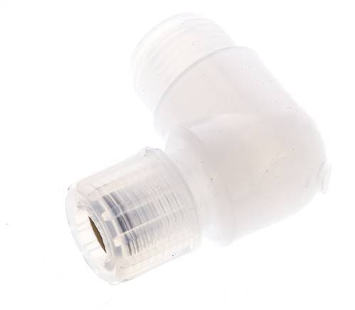 10x8mm & G1/2'' PFA Elbow Cutting Fitting with Male Threads 10 bar
