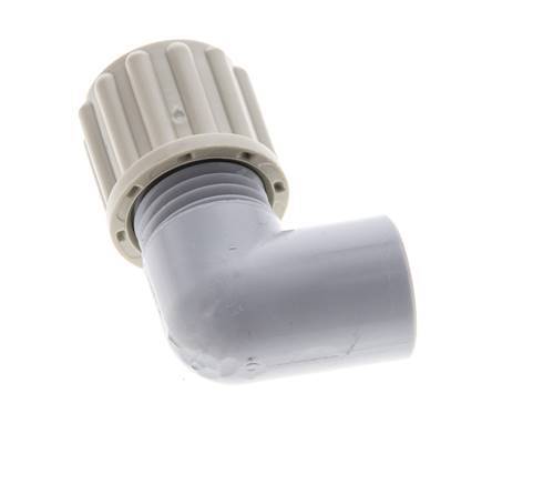 8x6mm & G1/8'' PA Elbow Compression Fitting with Female Threads 10 bar [2 Pieces]