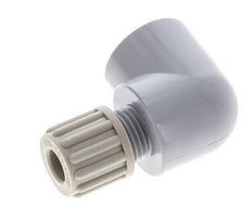 8x6mm & G3/8'' PA Elbow Compression Fitting with Female Threads 10 bar