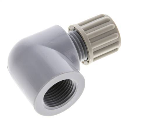 8x6mm & G3/8'' PA Elbow Compression Fitting with Female Threads 10 bar