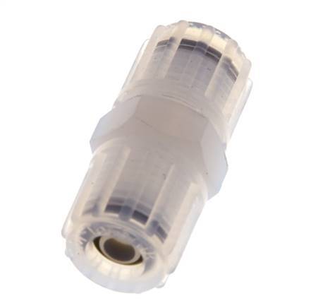 8x6mm & PFA Straight Compression Fitting with Female Threads 10 bar