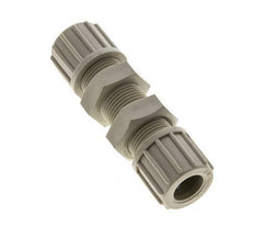 14x12mm PP Straight Compression Fitting Bulkhead 10 bar