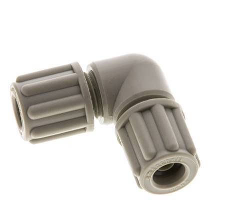 6x4mm PP Elbow Compression Fitting 10 bar [2 Pieces]