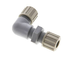 10x8mm PA Elbow Compression Fitting Bulkhead 10 bar