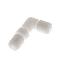 6x4mm PVDF Elbow Compression Fitting Bulkhead 10 bar