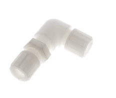 12x10mm PVDF Elbow Compression Fitting Bulkhead 10 bar