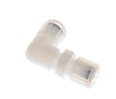 10x8mm & PFA Elbow Compression Fitting with Female Threads Bulkhead 10 bar