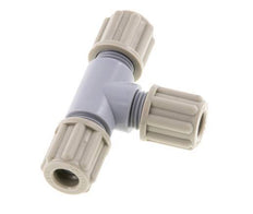 6x4mm PA T-Shape Tee Compression Fitting 10 bar [2 Pieces]