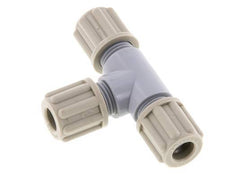 6x4mm PA T-Shape Tee Compression Fitting 10 bar [2 Pieces]