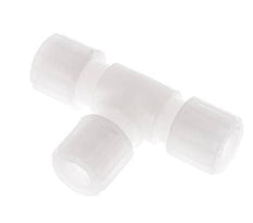 10x8mm PVDF T-Shape Tee Compression Fitting 10 bar