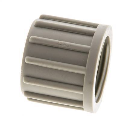 14x12mm (M20x1.5) PP Union Nut Knurled [2 Pieces]