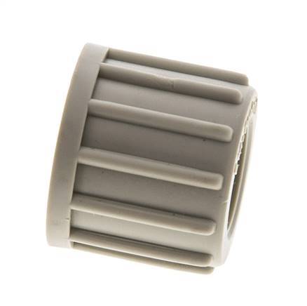 14x12mm (M20x1.5) PP Union Nut Knurled [2 Pieces]