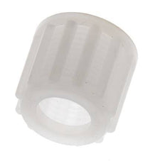 12x10mm (M18x1.5) PVDF Union Nut Knurled [2 Pieces]