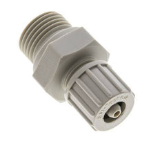 10x4mm & G1/2'' PP Straight Compression Fitting with Male Threads 10 bar PVC and PA