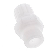 16x10mm & G1/2'' PVDF Straight Compression Fitting with Male Threads 10 bar PVC and PA