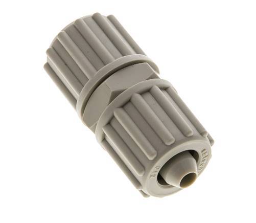 12x6mm PP Straight Compression Fitting 10 bar PVC and PA