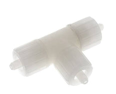 10x4mm PVDF T-Shape Tee Compression Fitting 10 bar PVC and PA