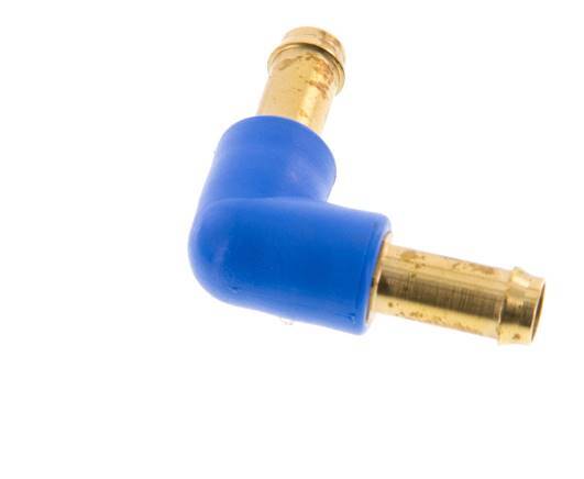 6 mm Brass/Plastic Elbow Hose Connector [2 Pieces]