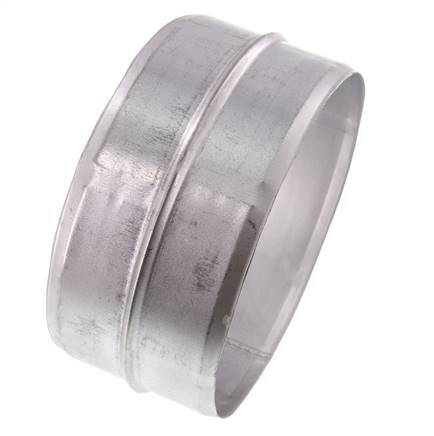 150 mm (6'') zink plated Steel Hose Connector