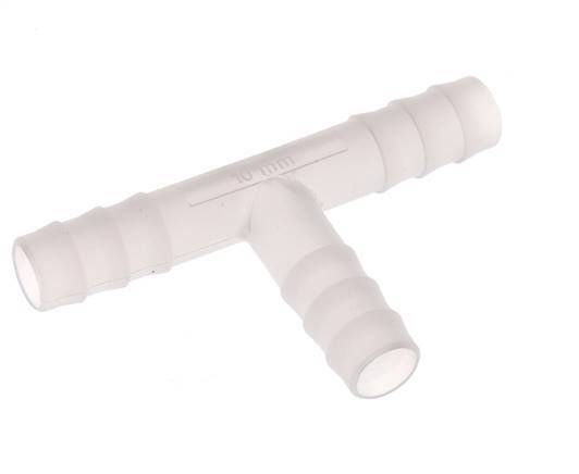 10 mm PVDF Tee Hose Connector [2 Pieces]