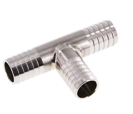 13 mm (1/2'') Stainless Steel 1.4301 Tee Hose Connector