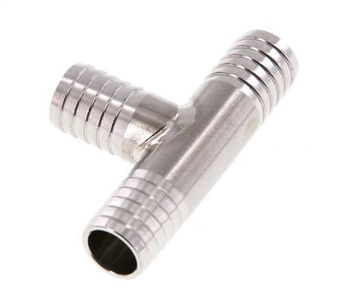 18 mm & 10 mm POM Tee Hose Connector [2 Pieces]