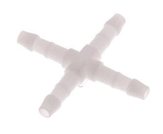4 mm POM Cross Hose Connector [10 Pieces]
