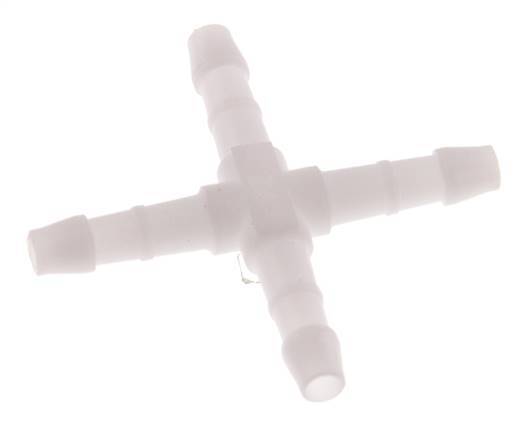 12 mm POM Cross Hose Connector [2 Pieces]