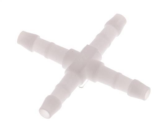 12 mm POM Cross Hose Connector [2 Pieces]