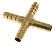 9 mm (3/8'') Brass Cross Hose Connector [2 Pieces]