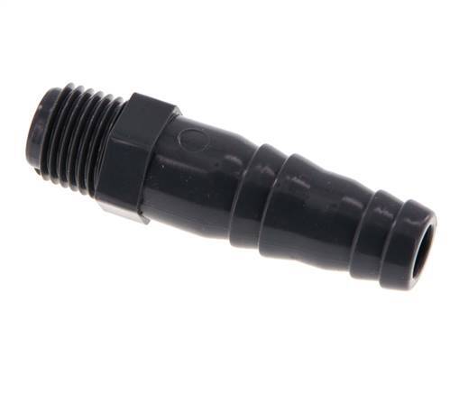 12 mm & G1/4'' PVC-U Hose Barb Male 53mm EN 1452-3 [2 Pieces]