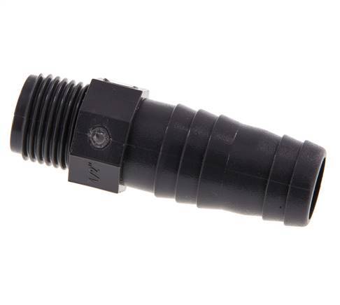 20 mm & G1/2'' PVC-U Hose Barb Male 70mm EN 1452-3 [5 Pieces]