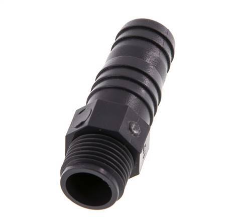 20 mm & G1/2'' PVC-U Hose Barb Male 70mm EN 1452-3 [5 Pieces]