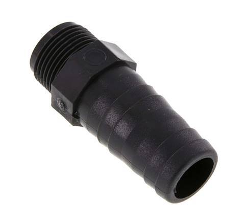25 mm (1'') & G3/4'' PVC-U Hose Barb Male 76mm EN 1452-3 [5 Pieces]