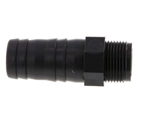 25 mm (1'') & G3/4'' PVC-U Hose Barb Male 76mm EN 1452-3 [5 Pieces]