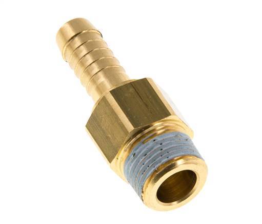 9 mm (3/8'') & R3/8'' Brass Hose Barb Male NBR Rotatable