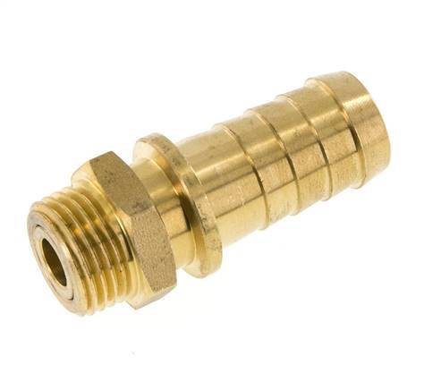 19 mm (3/4'') & R1/2'' Brass Hose Barb Male FKM Rotatable