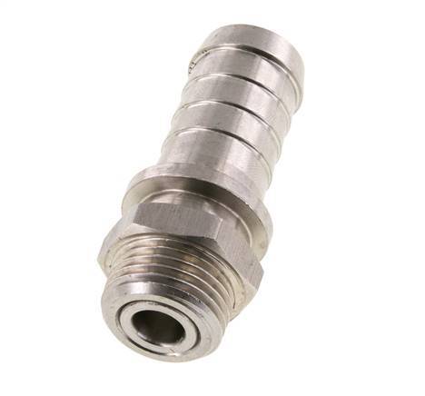 19 mm (3/4'') & R1/2'' Stainless Steel 1.4301 Hose Barb Male FKM Rotatable