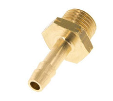 6 mm (1/4'') & G1/4'' LH Brass Hose Barb Male [2 Pieces]