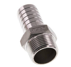 25 mm (1'') & 1''NPT Stainless Steel 1.4408 Hose Barb Male
