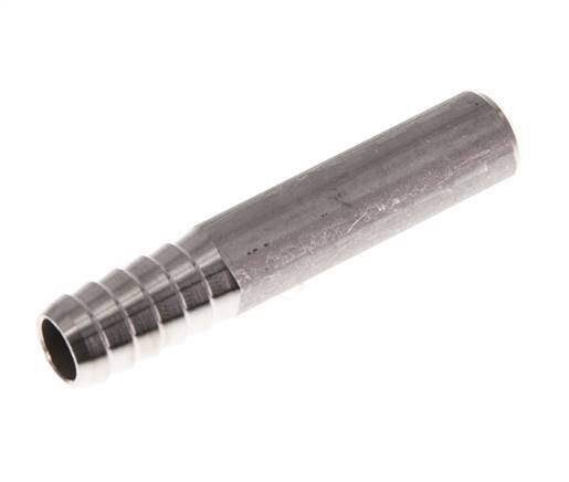 13 mm (1/2'') & 13.5 mm (1/4'') Stainless Steel 1.4571 Hose Barb Male 70mm