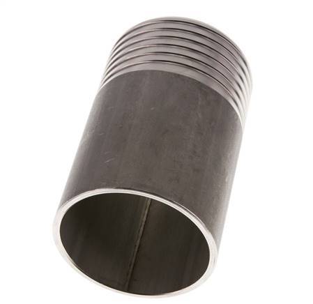 75 mm (3'') & 76.1 mm (2-1/2'') Stainless Steel 1.4571 Hose Barb Welding End 120mm